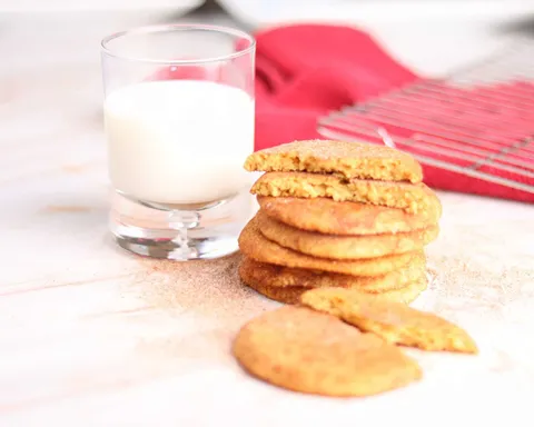 High protein snickerdoodle cookies