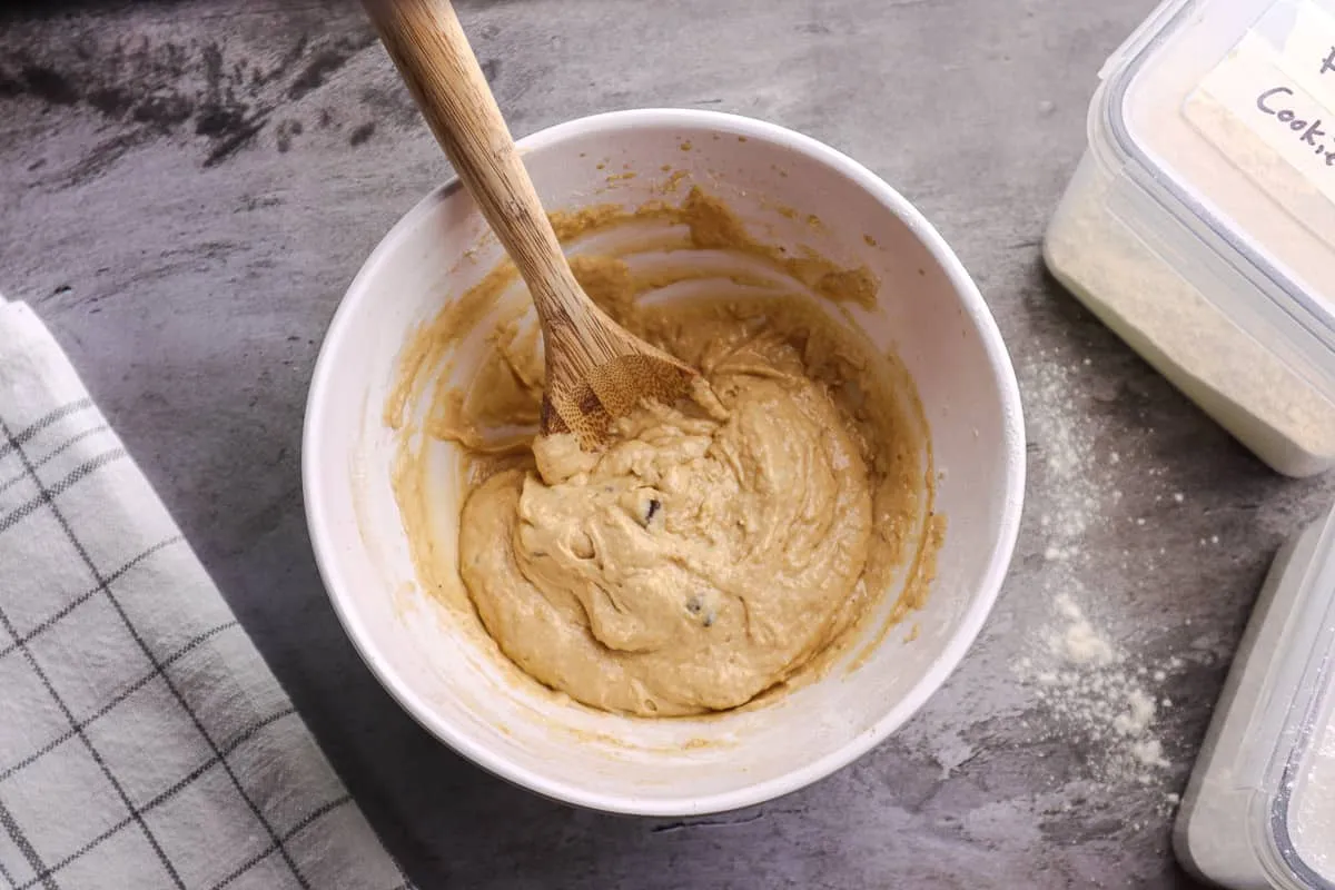 protein chocolate chip cookie dough