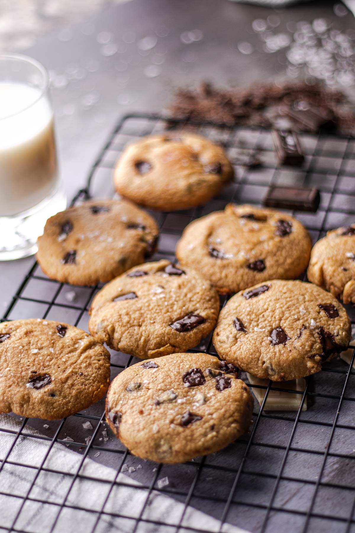 protein chocolate chip cookies